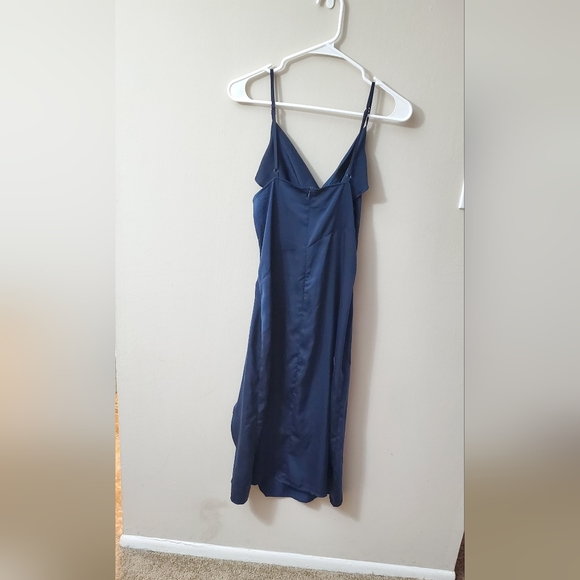 Navy Slip Dress - Picture 4 of 5
